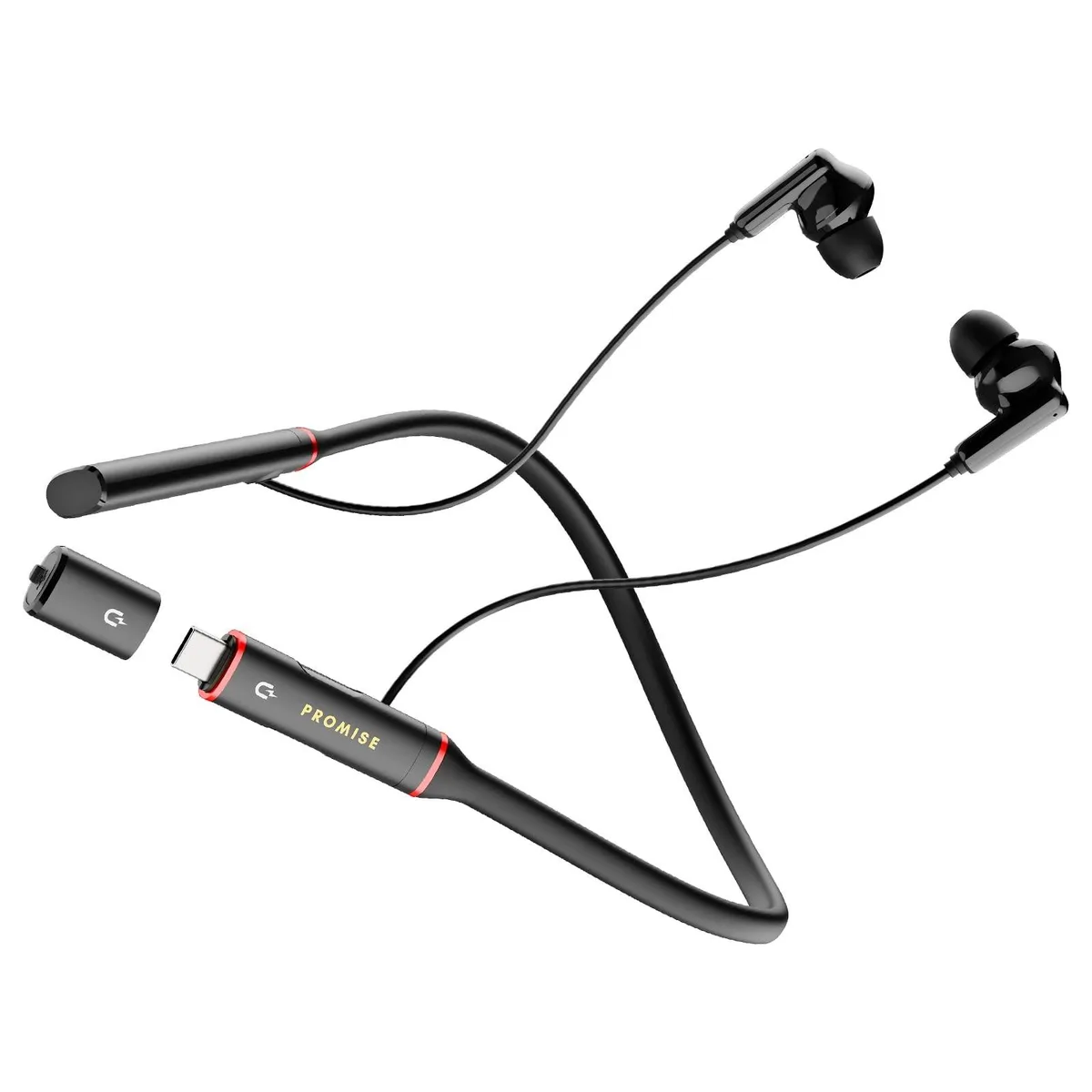 Promise Technology Promise Technology A12 Neckband Earbuds 60h Red — product photo