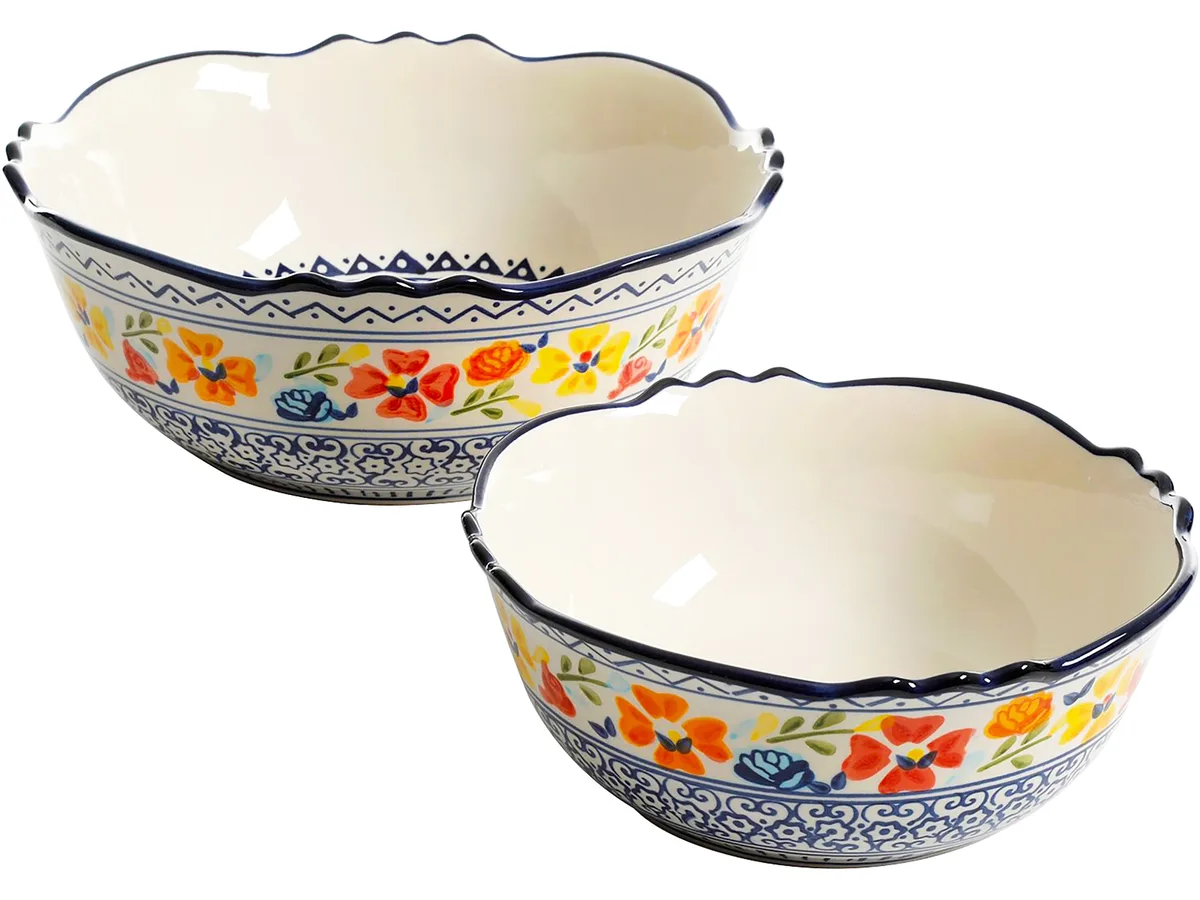 Gibson Overseas Gibson Overseas 120845.02 2 Piece Stoneware Dining Bowl Set — product photo