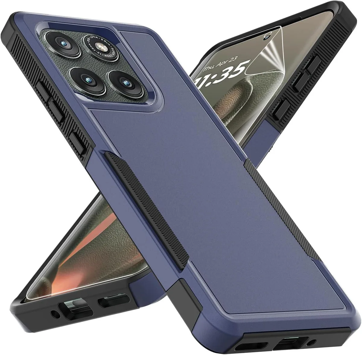 Transcend Transcend Dual Layer Case for Motorola Edge 2025 Navy Blue — product photo