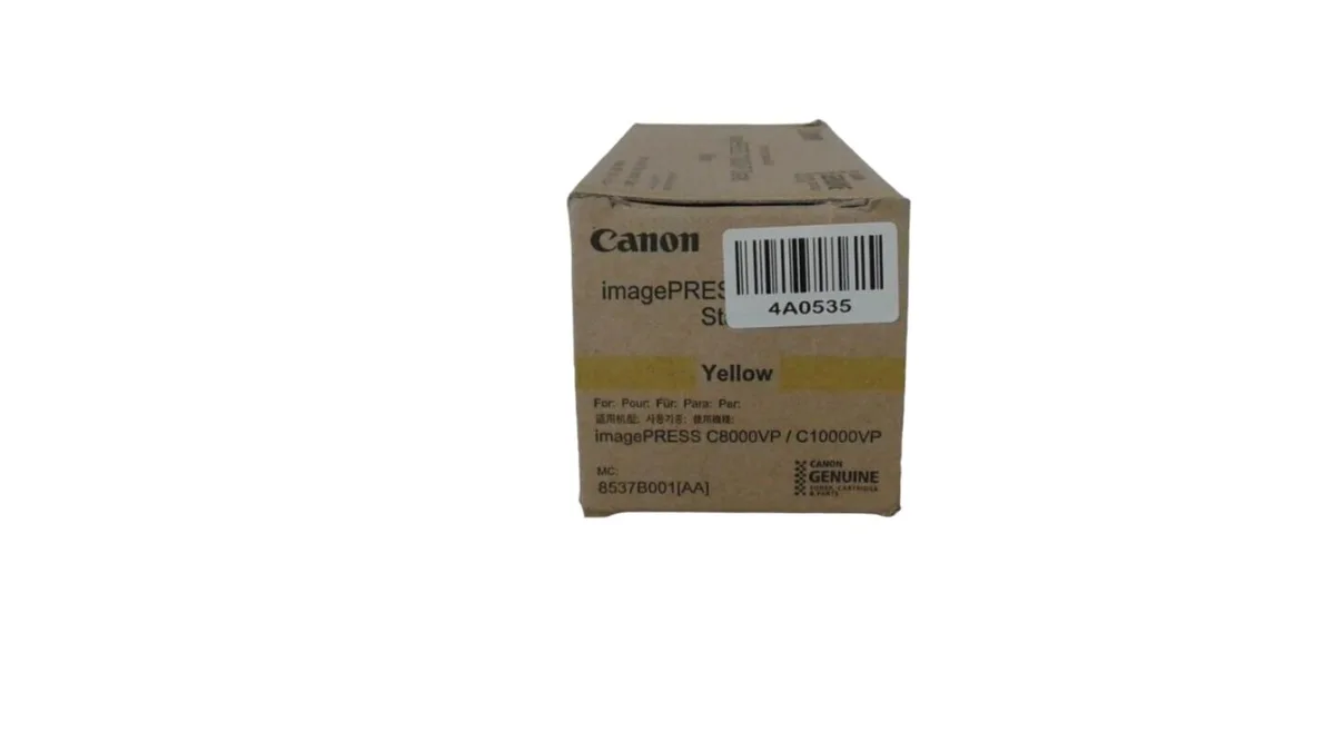 Canon Canon 8537B001 Yellow Starter Toner Cartridge — product photo