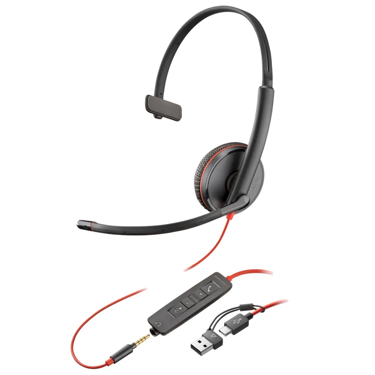 POLY POLY Blackwire 3215 Monaural USB-C Headset — product photo