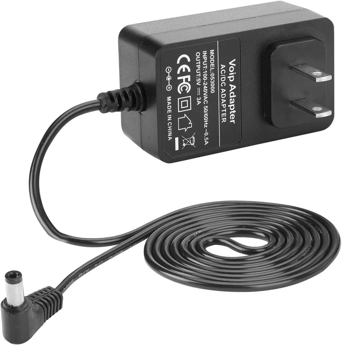 BFKK BFKK 5V 3A Power Supply 70in for Polycom VVX 150 250 350 450 E400 E300 EM50 — product photo