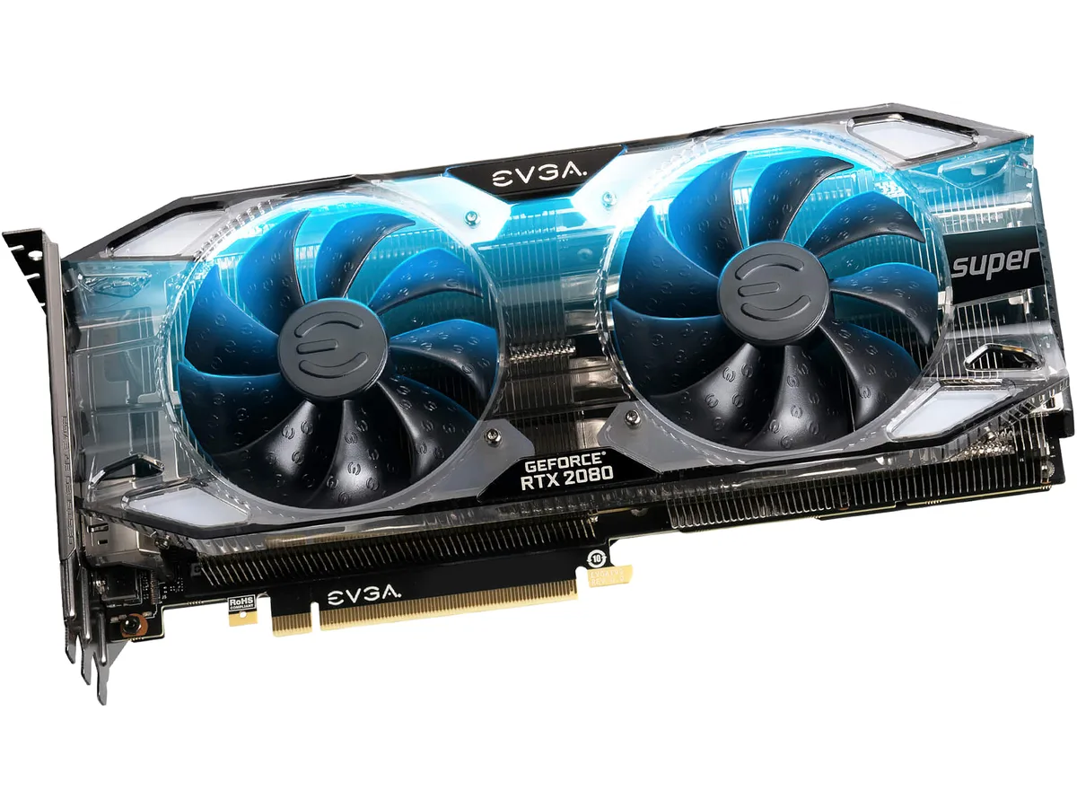 EVGA EVGA GeForce RTX 2080 SUPER XC ULTRA 08G-P4-3183-KR graphics card — product photo