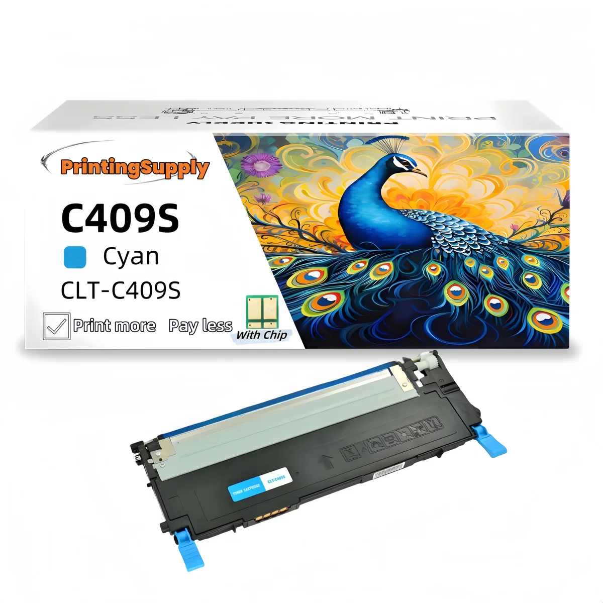 Aster Graphics Inc Aster Graphics Inc CLT-C409S Cyan Toner Cartridge — product photo