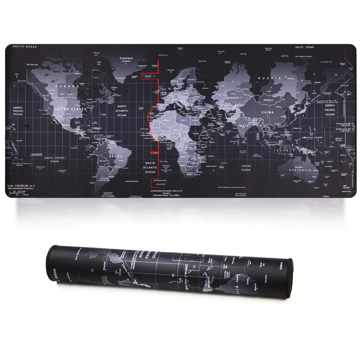 KEHIPI KEHIPI Mouse Pad 90x40 MapJ 900x400mm Stitched Edges — product photo