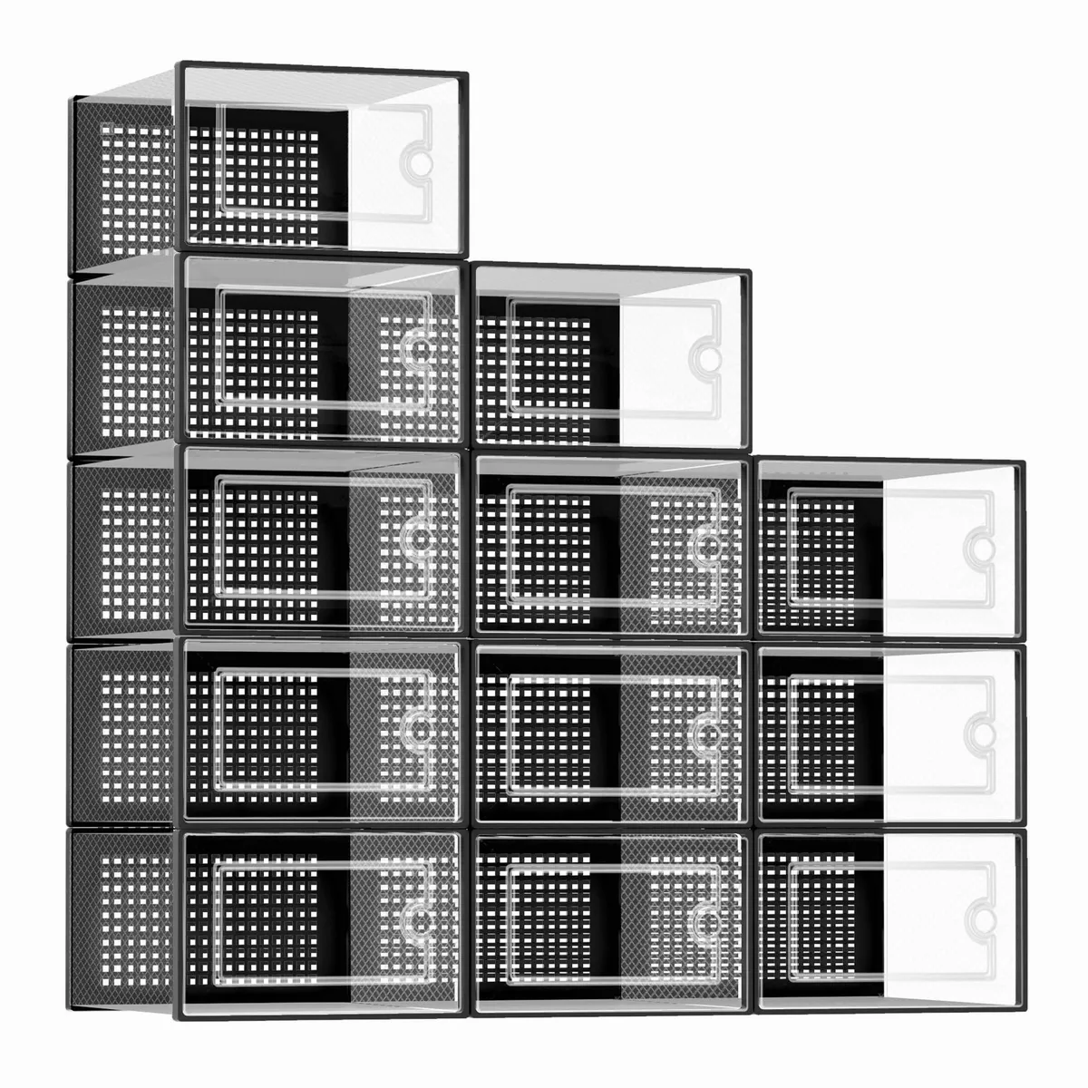  Kuject Toy Storage 12 Pack Black — product photo
