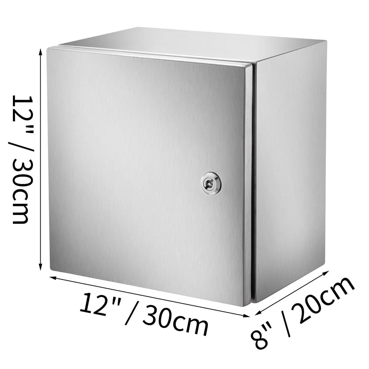 WUQ WUQ SP-B3 303020 304 Stainless Steel IP66 Electrical Box 300x300x200mm — product photo