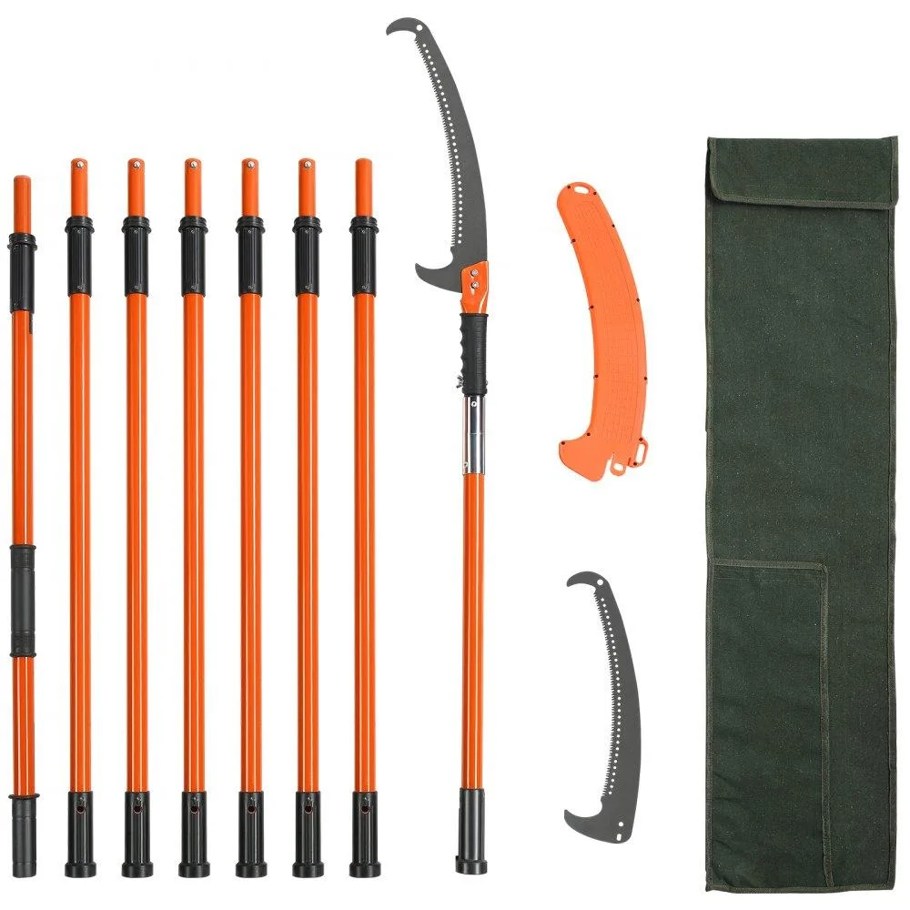 VEVOR VEVOR Manual Pole Saw 7.3-27 ft 8 Fiberglass Poles 11.2 lbs — product photo