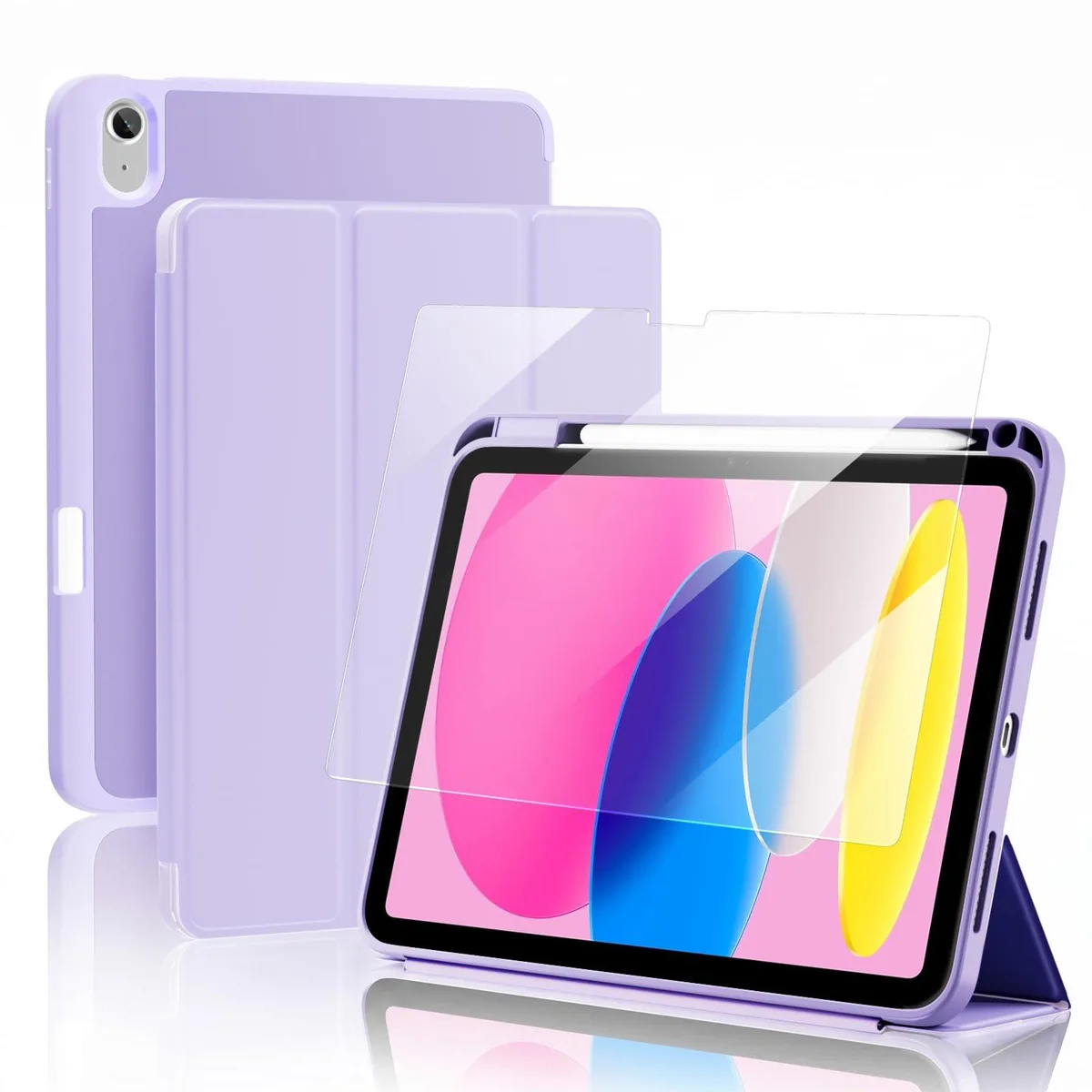 ProCase PC-08367791 iPad 10/11 Gen Case Purple — product photo