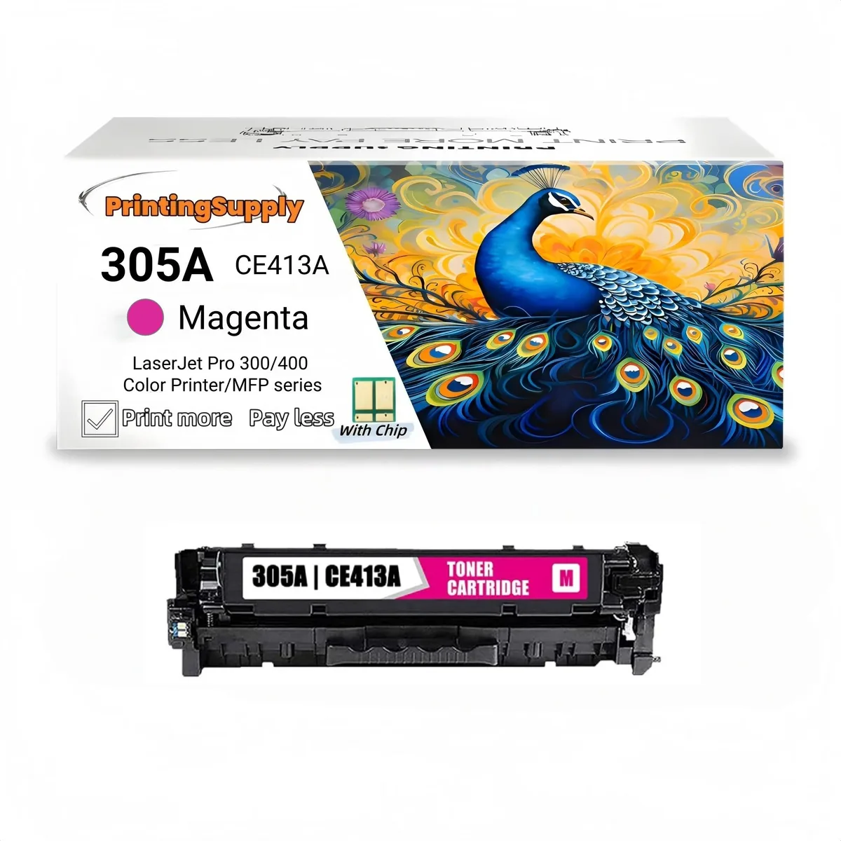 Ninestar Technology Ninestar Technology 305A Magenta Toner Cartridge CE413A — product photo