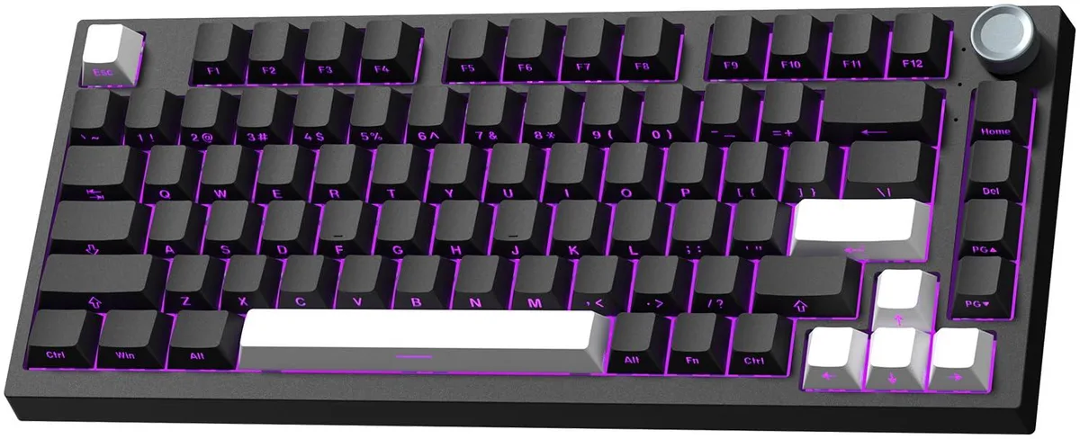 Womier Womier WT-WK75-B&amp;W 75% gaming keyboard — product photo
