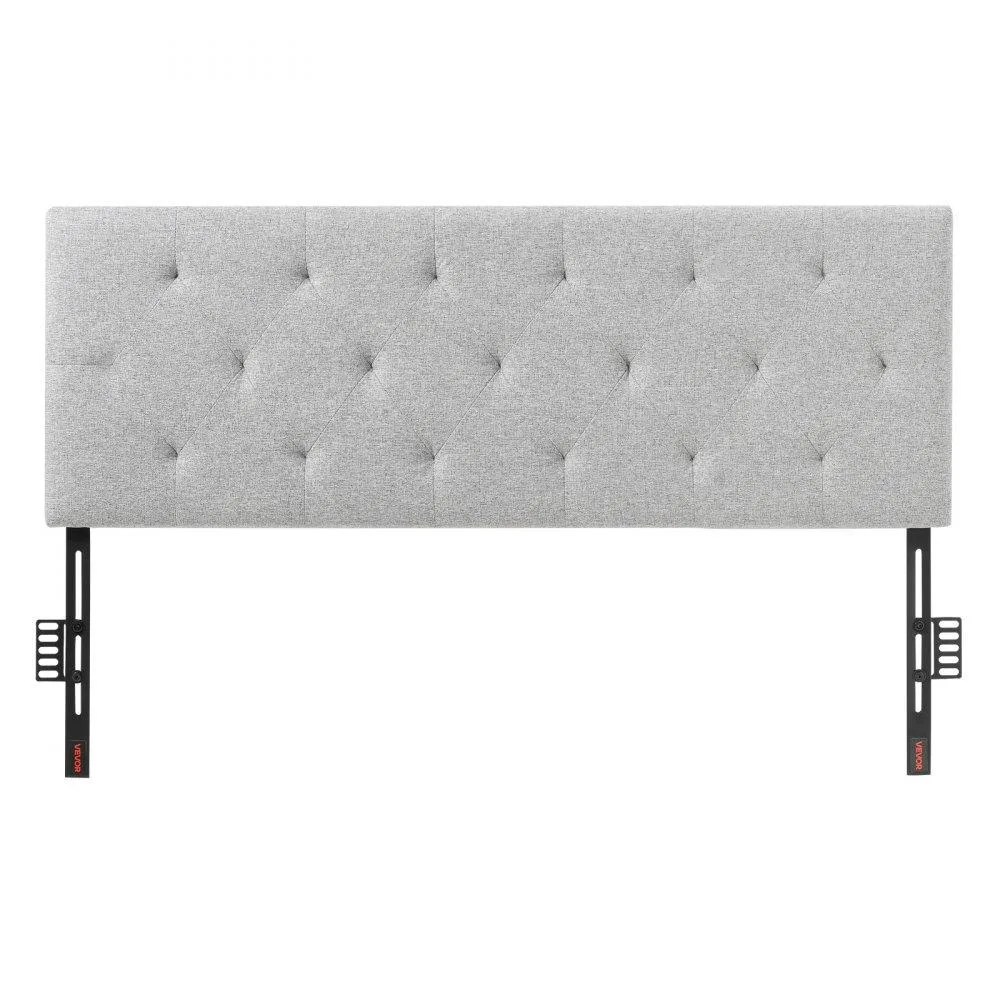 VEVOR VEVOR BDDCTB-004 Headboard Full 56.3in Adjustable Height Light Grey — product photo
