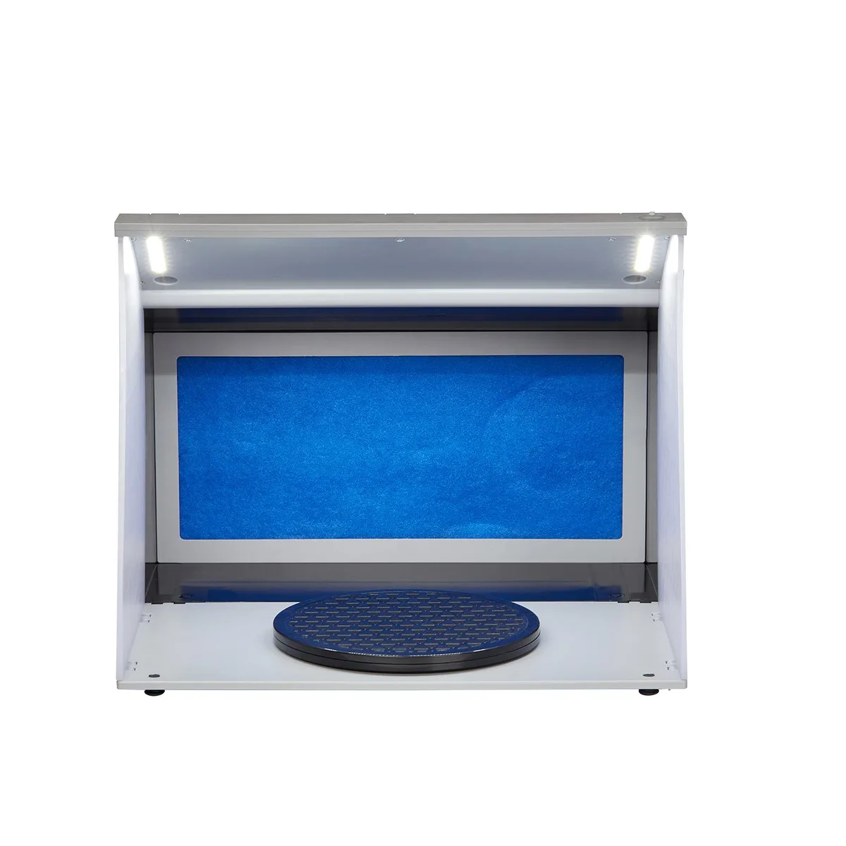 VEVOR VEVOR Airbrush Spray Booth AH310 15.94x12.99x13.98 in 5.2 m³/min 4 LED 195mm Turntable 6ft Hose — product photo