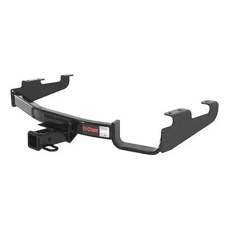 Black trailer hitch with two-inch receiver, class three, model 13362