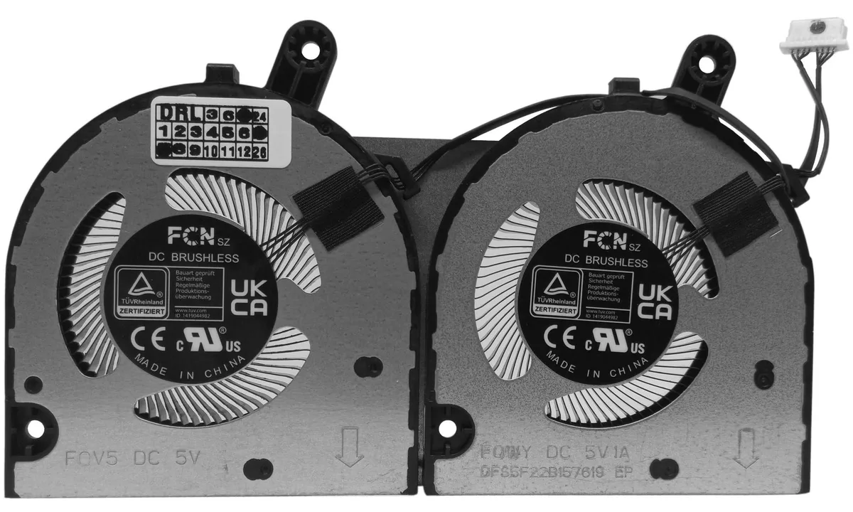 BoYata BoYata GPU CPU Cooling Fan Set for Lenovo IdeaPad Slim 5 16IRL8 16IAH8 16IMH9 16AHP9 — product photo