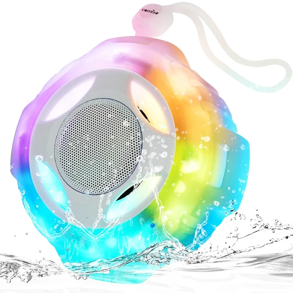  comiso WSP60 C15-transparent portable speaker Crystal 12.0 in 230 g — product photo