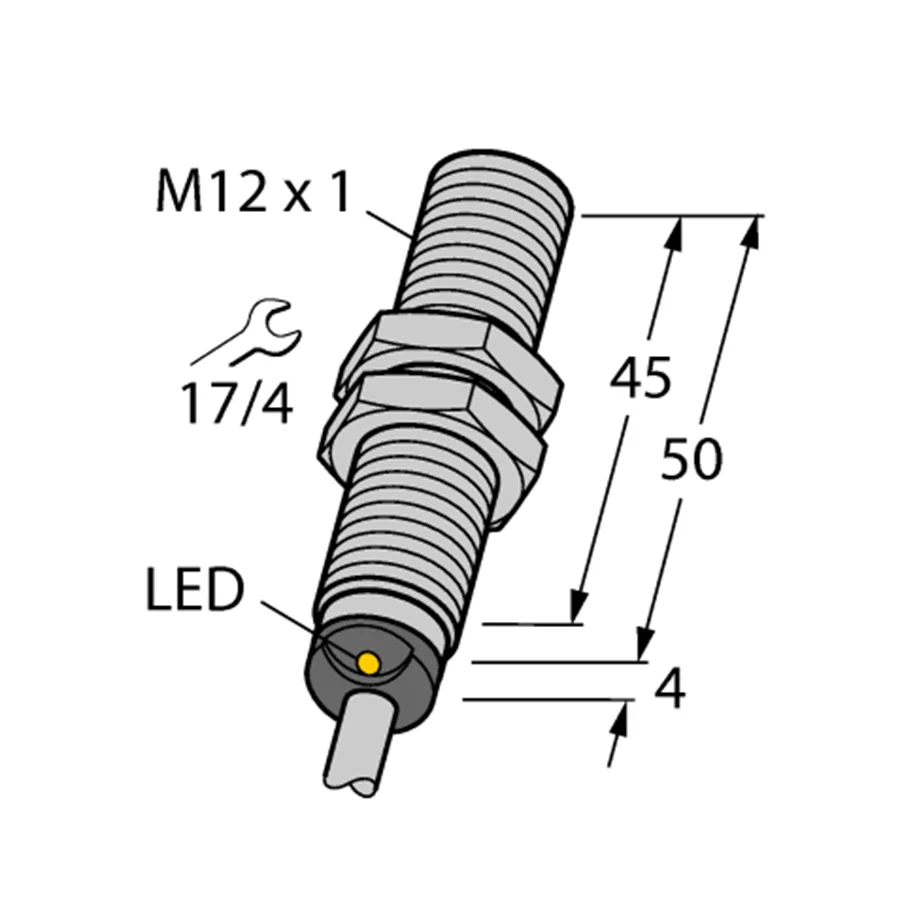 Turck Turck BI2-M12-AP6X/S100 4605003 Inductive Sensor PNP M12 × 1 — product photo