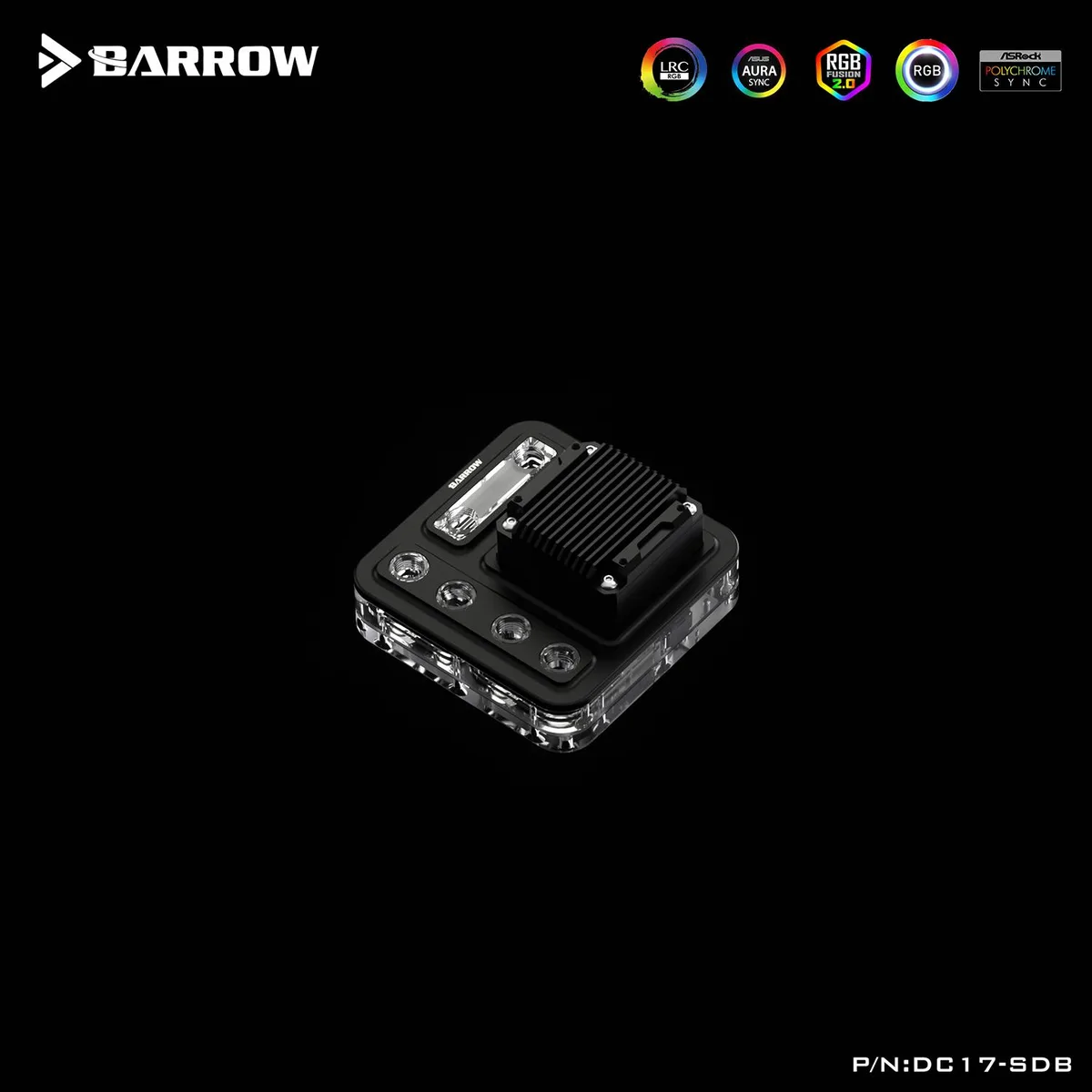 FormulaMod FormulaMod 120 Series Distribution Plate Black 5v A-RGB SPB-17 Pump — product photo
