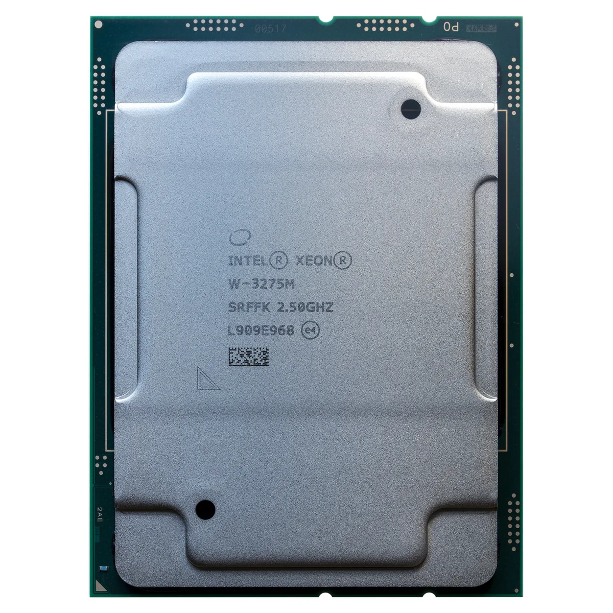 Intel Xeon W-3275M processor in anti-static clamshell
