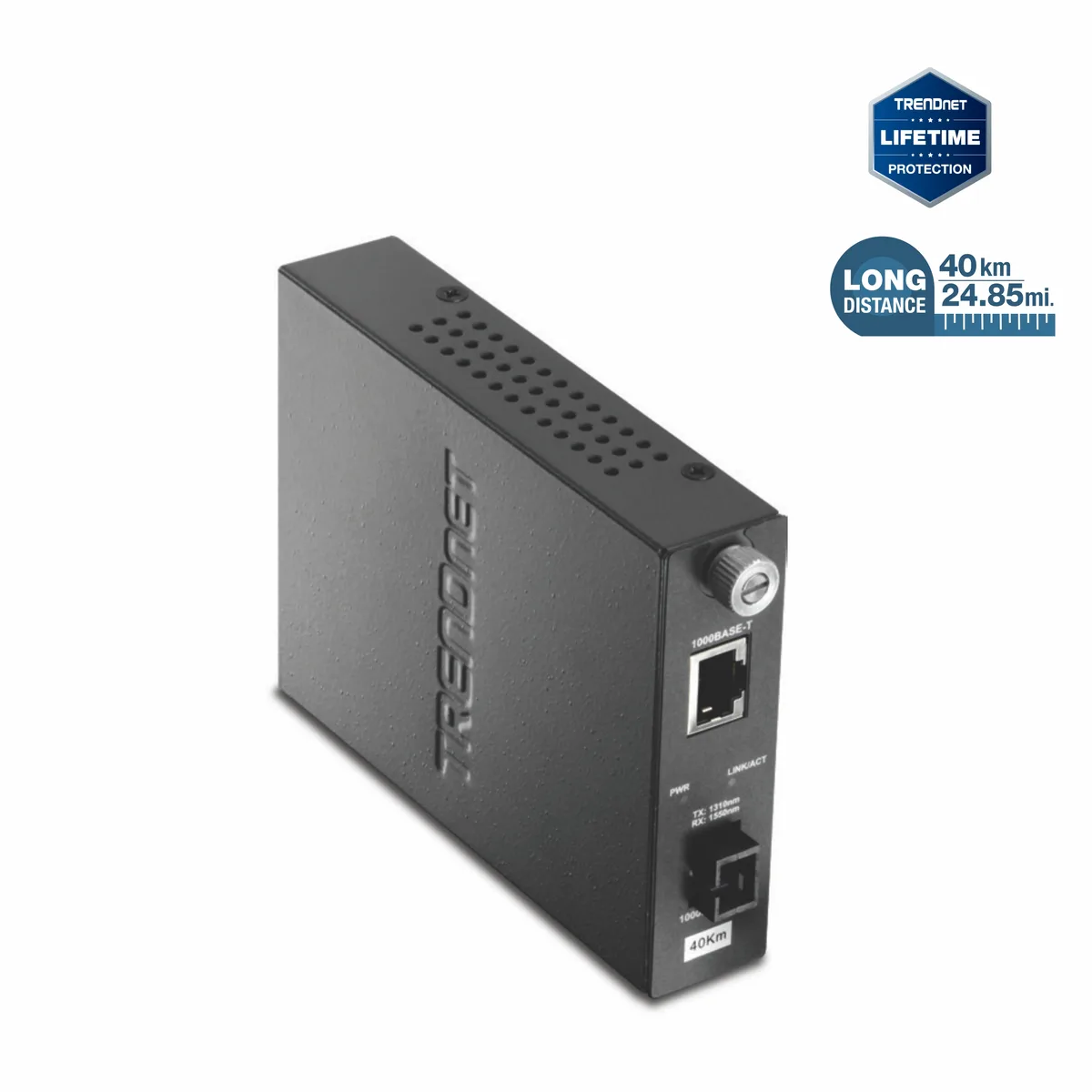 TRENDnet TRENDnet TFC-1000S40D5 SFP transceiver 40km TX 1550nm RX 1310nm — product photo