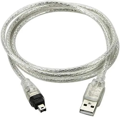 DIXSG DIXSG USB 2.0 to IEEE 1394 Mini 4Pin Firewire Cable 1.5m — product photo