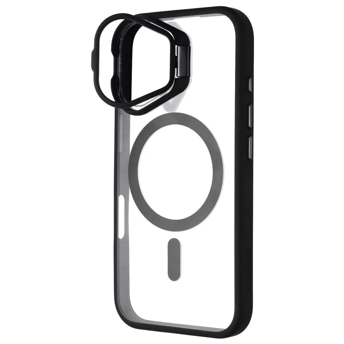 Prodigee Prodigee Kickit MagSafe Case iPhone 16 Black Clear — product photo