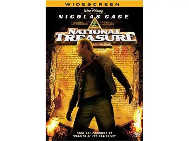 Walt Disney Home Entertainment Walt Disney Home Entertainment National Treasure DVD 2004 — product photo