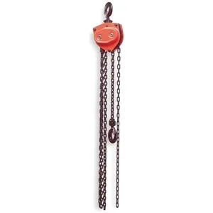 Dayton Dayton Manual Chain Hoist 1/2T 8ft Lift Double Disc Brake Grade 80 Chain — product photo