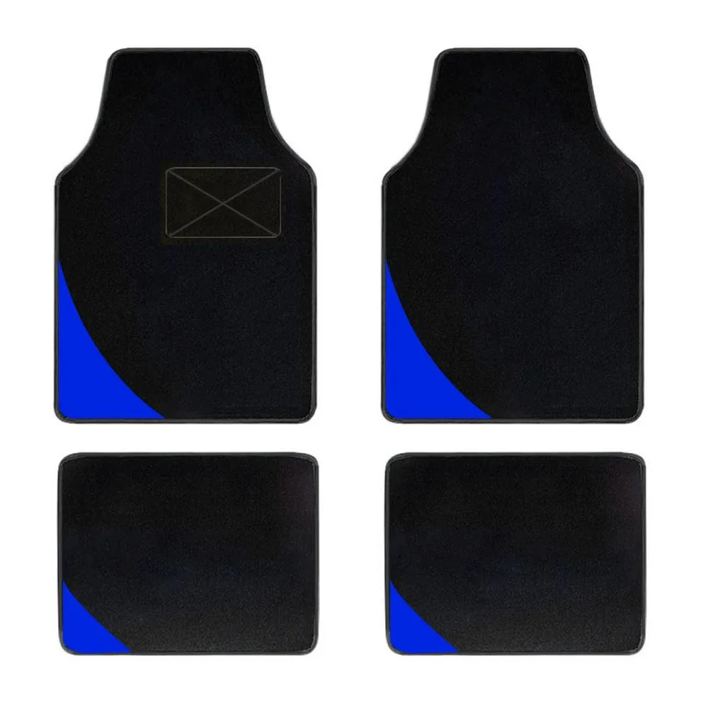 CJSolvesIt! CJSolvesIt! Universal Floor Mats 4pcs Blue 19.69inch 5.51inch 1550g — product photo