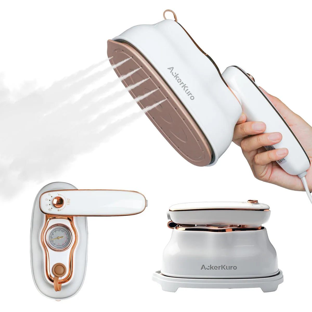  Hamilton Beach HX-6218 2-in-1 Steamer 800W 200ml — product photo