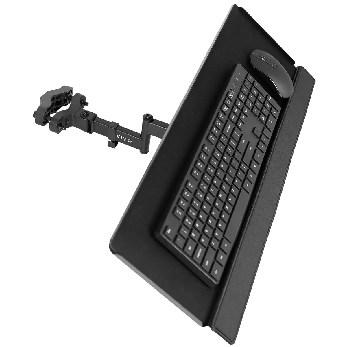 VIVO VIVO Steel Universal Full Motion Pole Mount 26 Inch Keyboard Mouse Tray — product photo