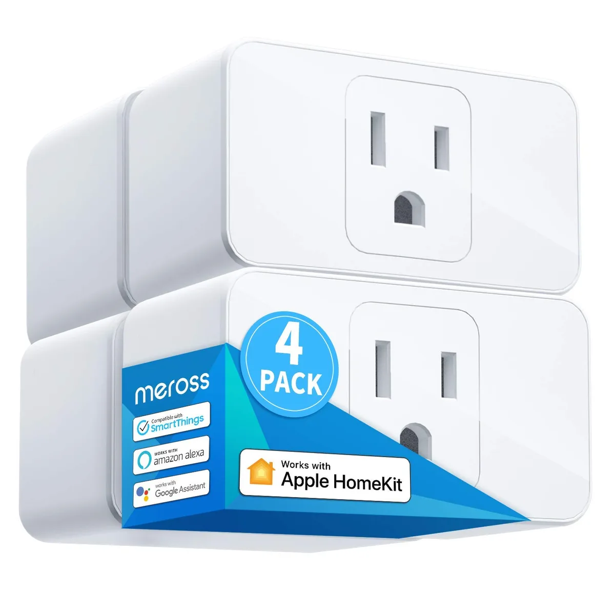SAMSUNG MSS110HK Smart Plug Mini 15A 2.4GHz 4 Pack — product photo