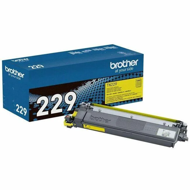 Brother Brother TN229Y Yellow Toner Cartridge 1200 Pages — product photo