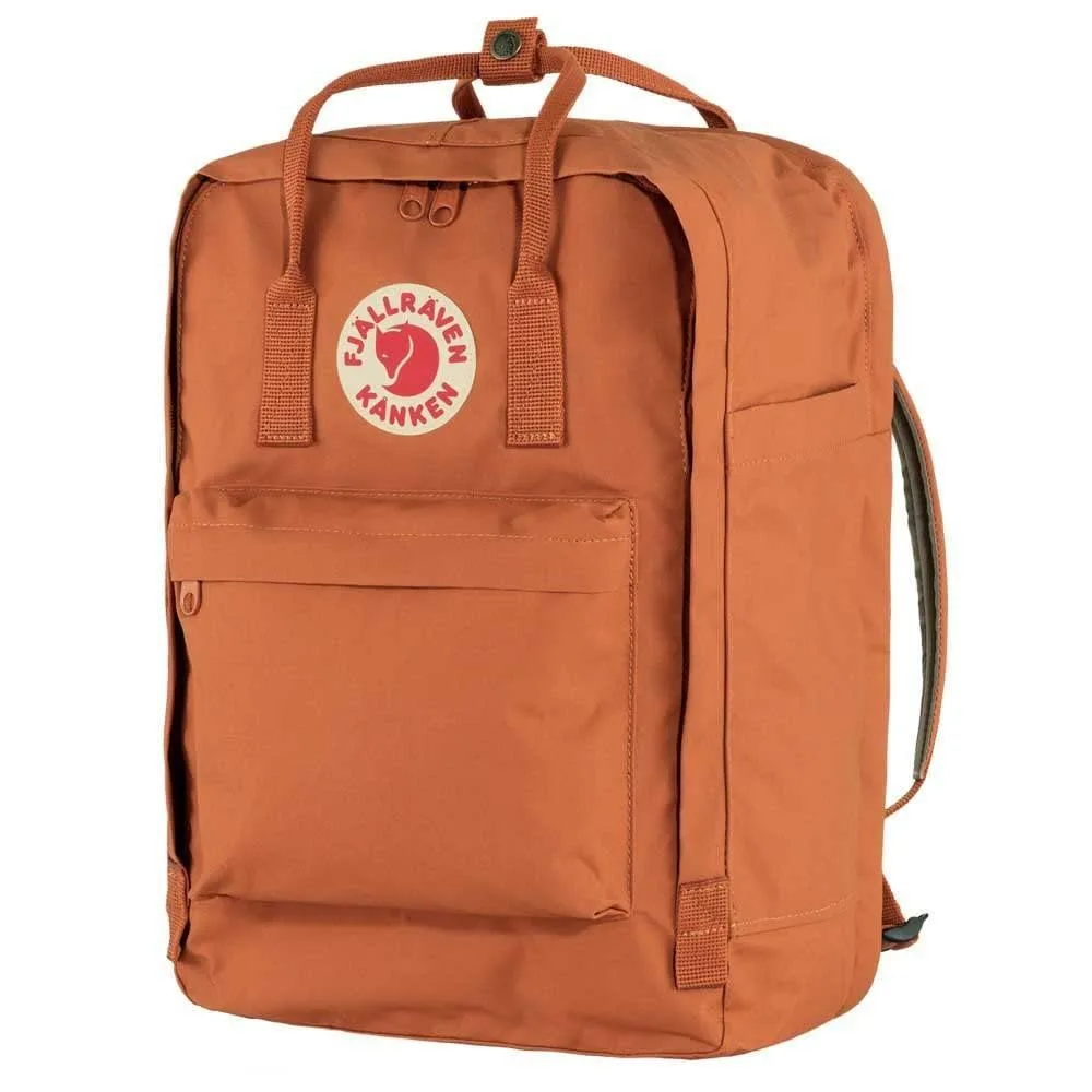 Fjallraven Kanken Fjallraven Kanken Laptop 17" Backpack Terracotta Brown 2 in 1 accessory — product photo