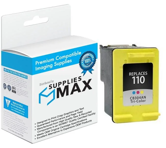 SuppliesMax SuppliesMax HP CB304AN Tri-Color Inkjet Cartridge 55 Pages — product photo