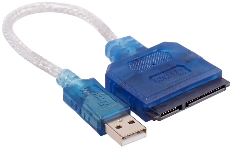 Transway's Marketplace Transway's Marketplace DT-5025D USB 2.0 to SATA 2.5" cable .5 ft — product photo