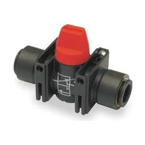 Legris Legris 7913 60 00 3/8" Push Nylon Mini Ball Valve Inline — product photo