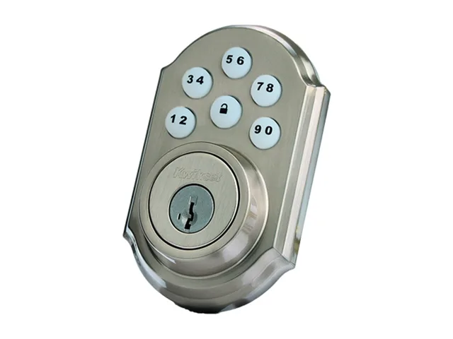 KWIKSET CORPORATION KWIKSET CORPORATION 99100-005 Z-Wave Smart Deadbolt Satin Nickel access — product photo