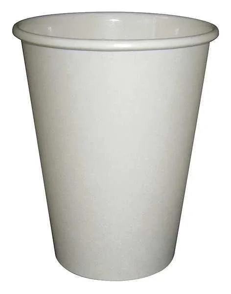 White paper insulated cup 12 oz pack 1000