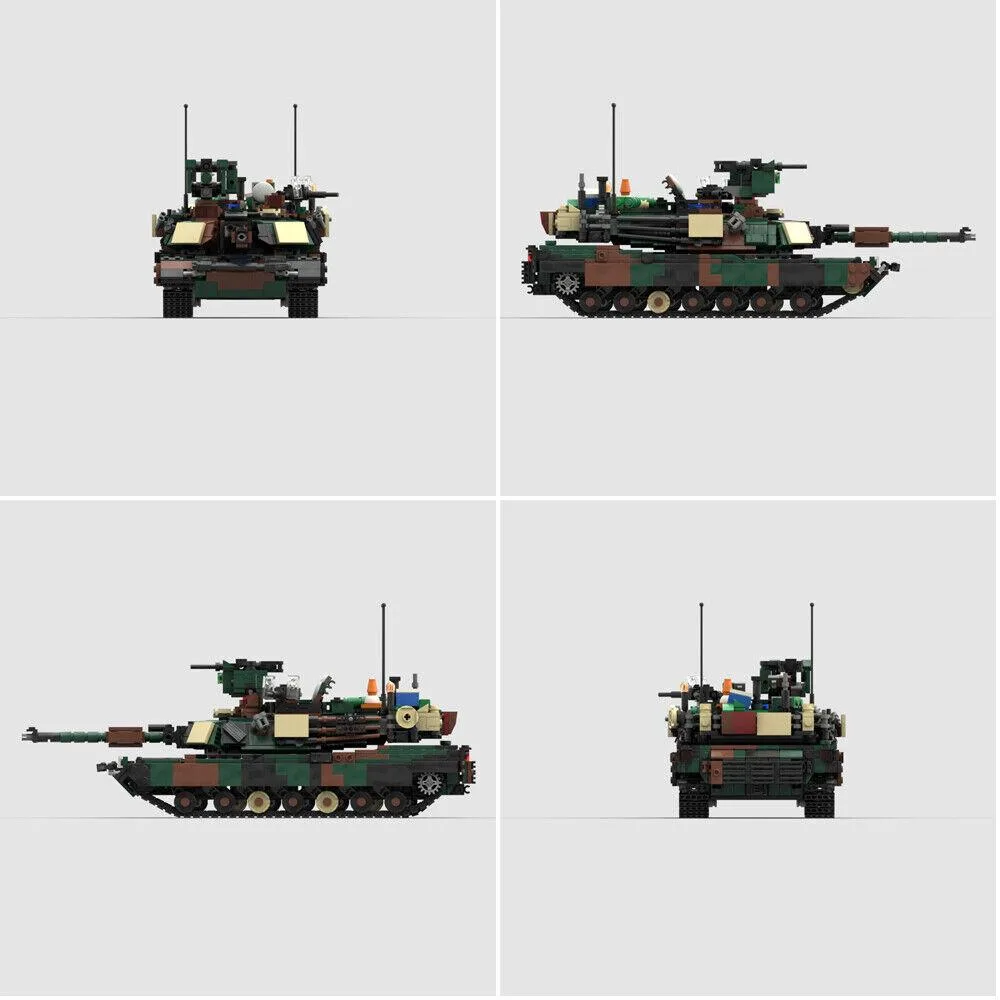 ZITIANYOUBUILD ZITIANYOUBUILD MOC-134913 Modern Tank 1678 Parts 1:32 Scale — product photo
