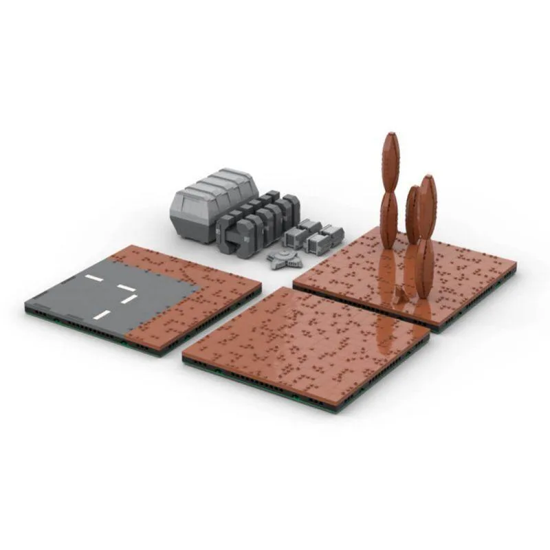 ZITIANYOUBUILD ZITIANYOUBUILD MOC-125129 Interstellar War Vehicle 1701 Parts — product photo