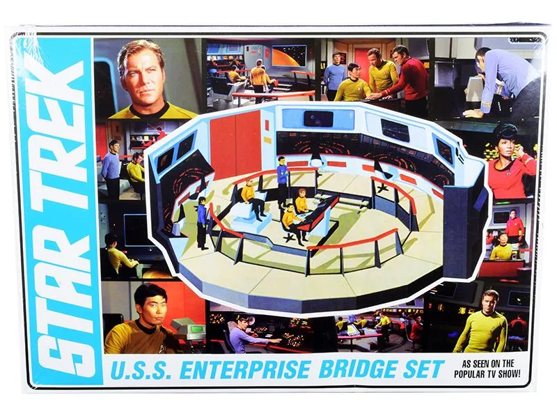 AMT AMT 1270 Star Trek U.S.S. Enterprise Command Bridge 1/32 Scale Model Kit — product photo