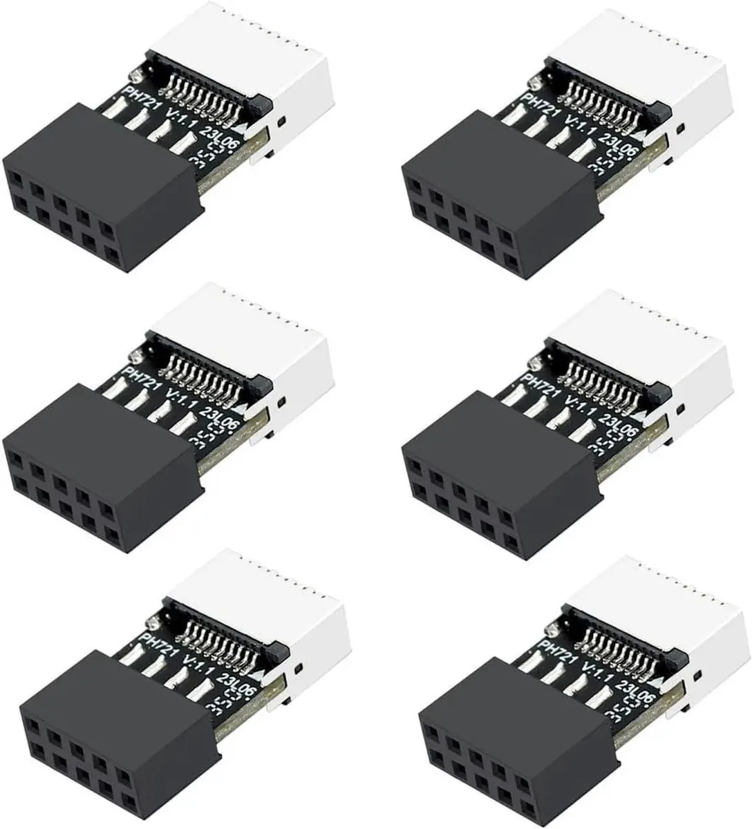 Vszerda Vszerda PH721 USB 2.0 9-pin to Type-E adapter (6 pcs) — product photo