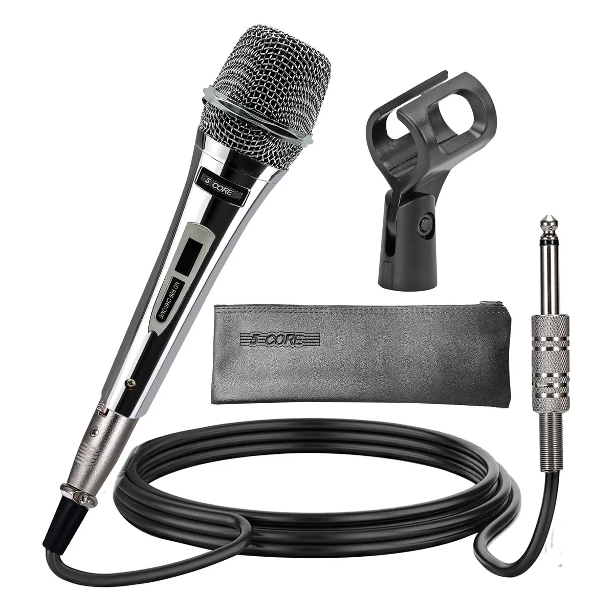 5 Core 5 Core ND 909 Chrome XLR Dynamic Microphone 50-16000 Hz — product photo
