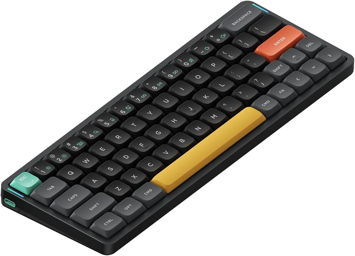 TUKO TUKO Air60 V2 60% gaming keyboard Gateron Cowberry Switch — product photo