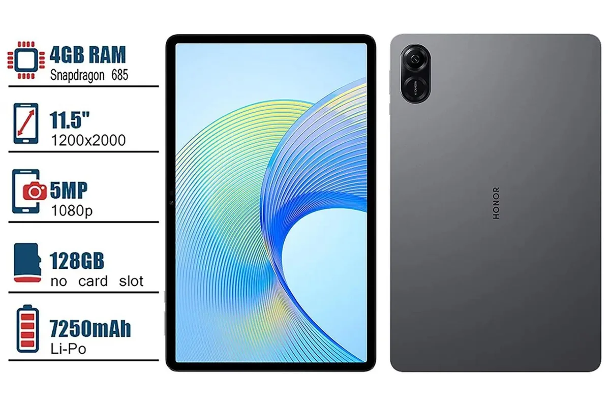 Honor Honor Pad X9 LTE 11.5" 4/128GB Gray cell phones - unlocked — product photo