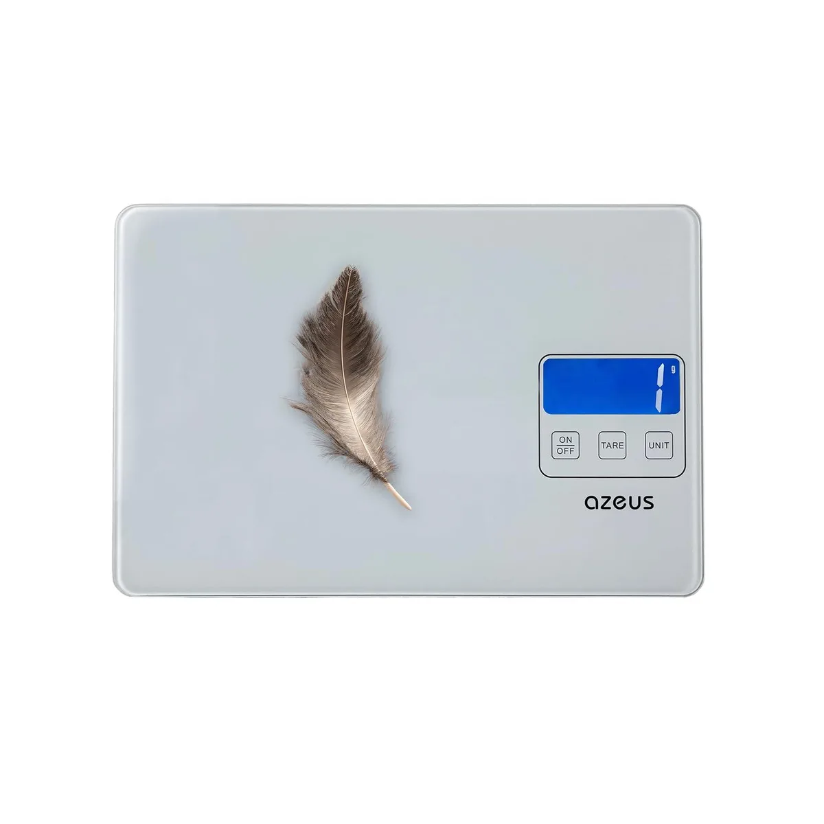  American Weigh HYD-L6 Digital Kitchen Scale Yellow 110 lb ±1 g USB Rechargeable — product photo