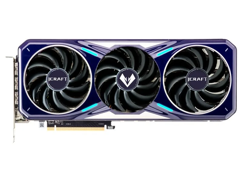 MAXSUN MAXSUN GeForce RTX 4070 12GB iCraft Graffiti Doodles graphics card — product photo