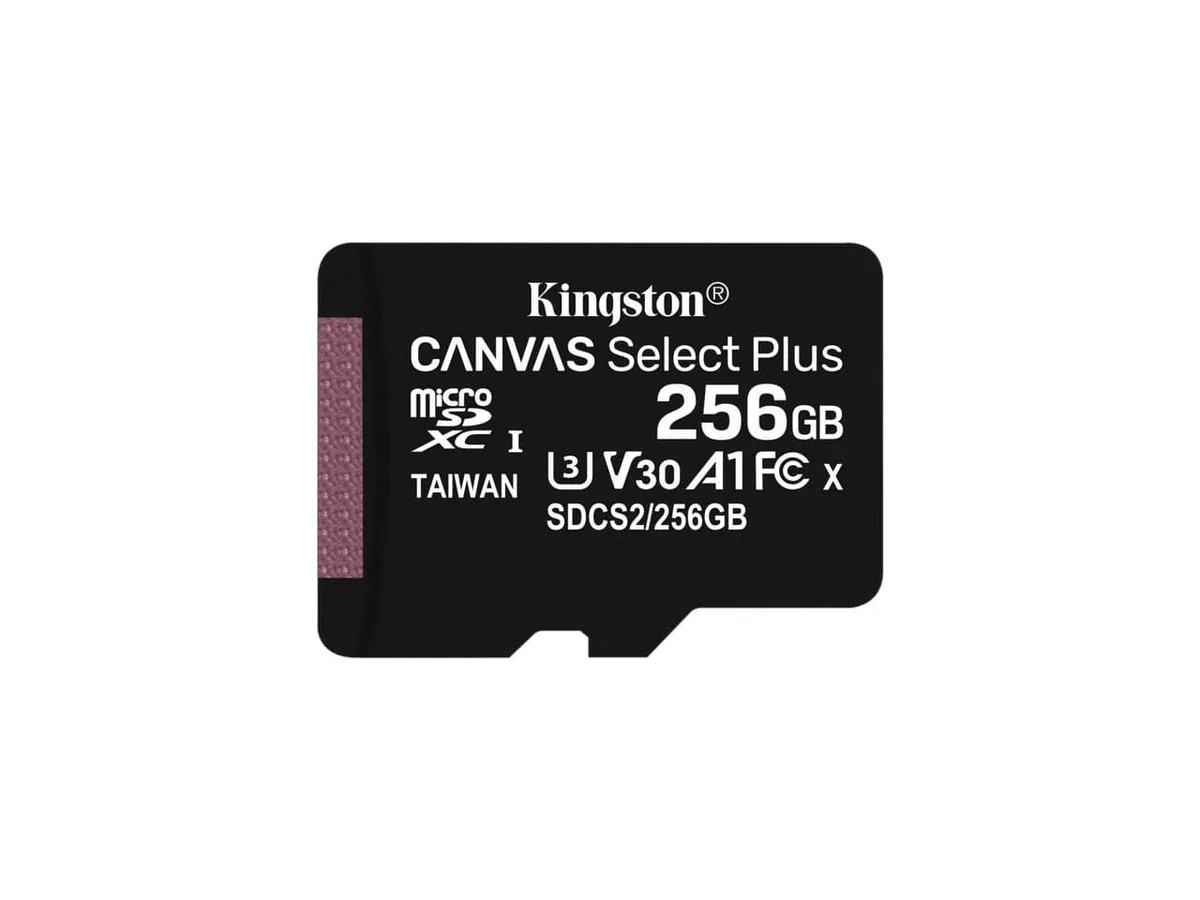 Kingston Technology Corp. Kingston Technology Corp. SDCS2 256GB MicroSD memory card — product photo