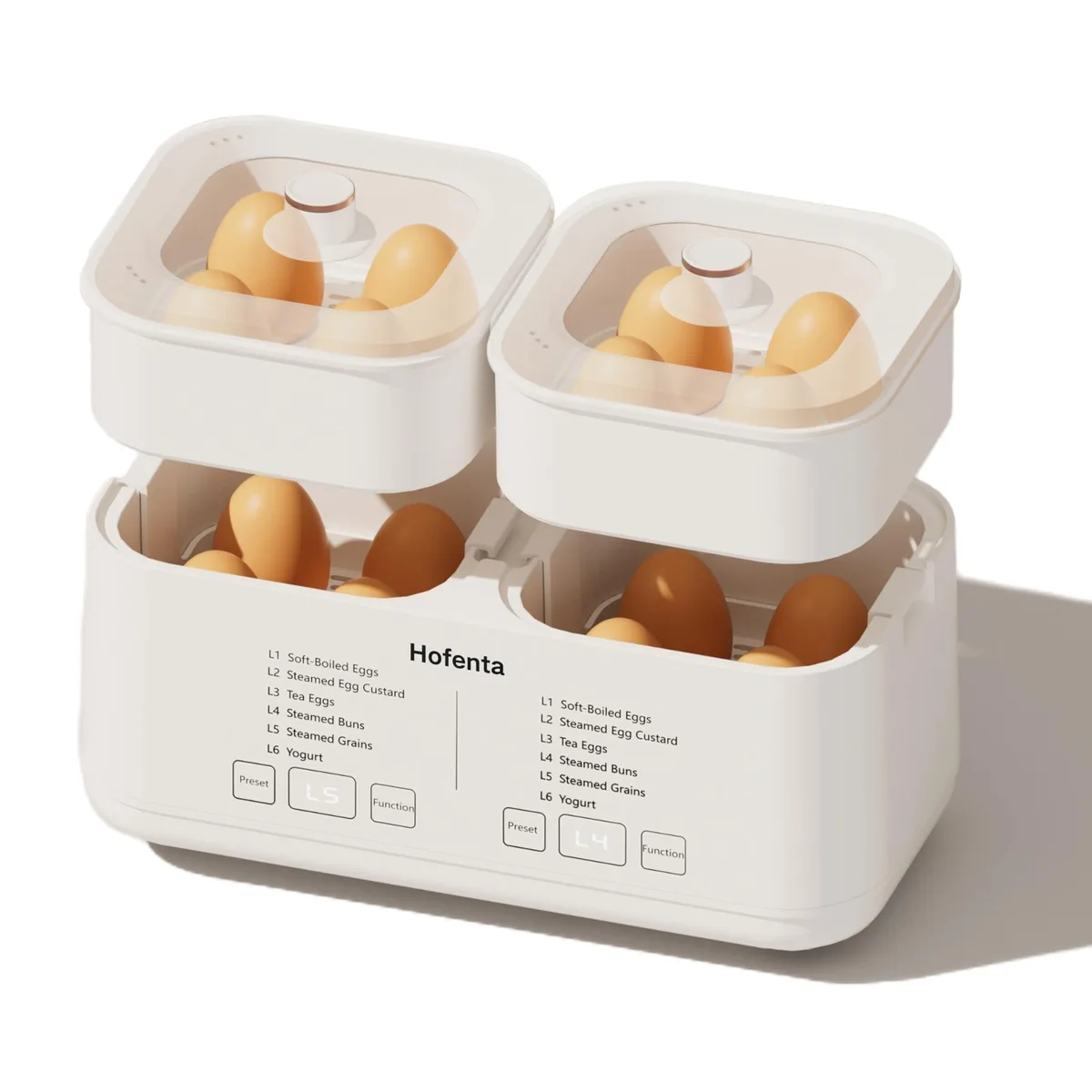 Rapid 16-Egg Steamer 1.5 qt Timer .5-9.5H — product photo